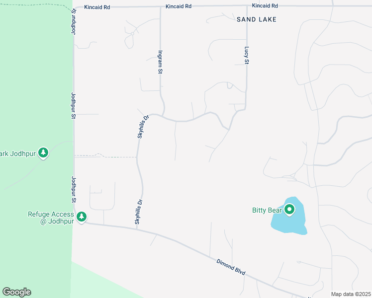 map of restaurants, bars, coffee shops, grocery stores, and more near 8231 Heavenly Circle in Anchorage