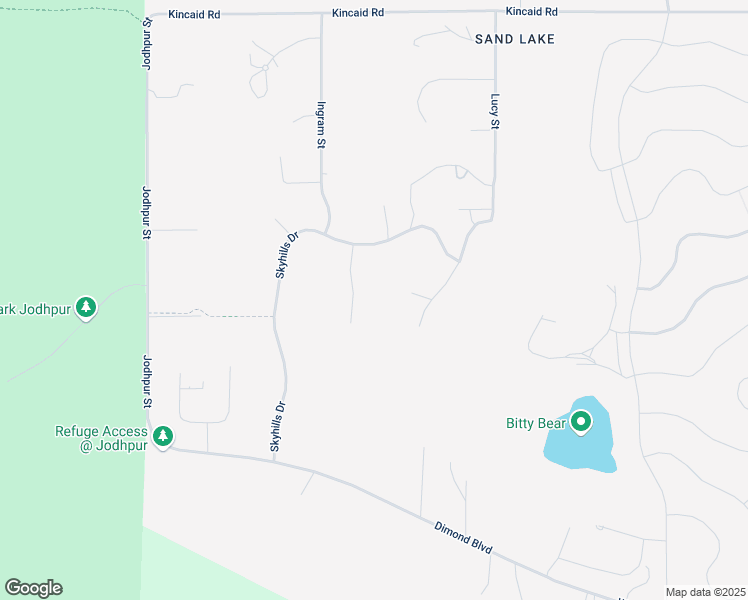 map of restaurants, bars, coffee shops, grocery stores, and more near 8231 Heavenly Circle in Anchorage
