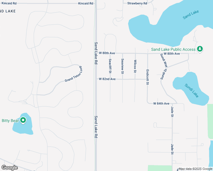 map of restaurants, bars, coffee shops, grocery stores, and more near 8230 Seacliff Street in Anchorage