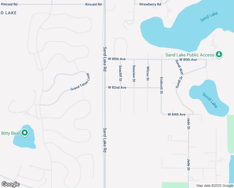 map of restaurants, bars, coffee shops, grocery stores, and more near 8230 Seacliff Street in Anchorage