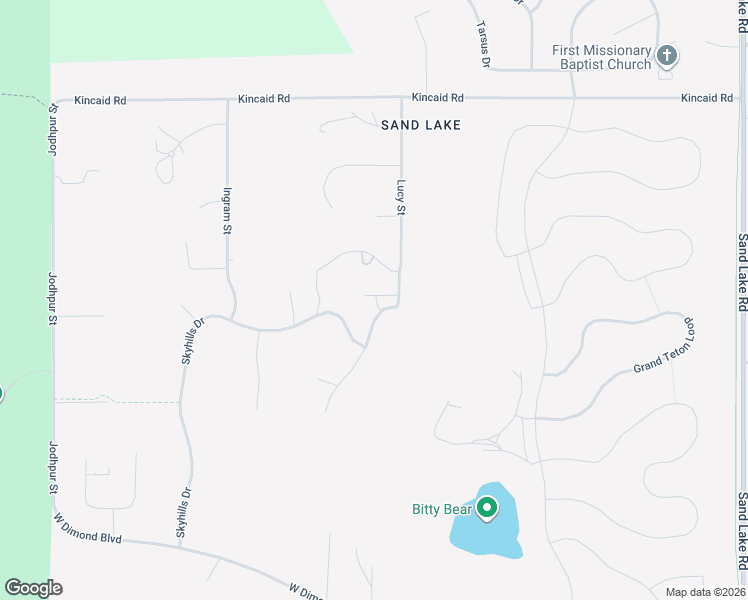 map of restaurants, bars, coffee shops, grocery stores, and more near 7900 Skyhills Drive in Anchorage