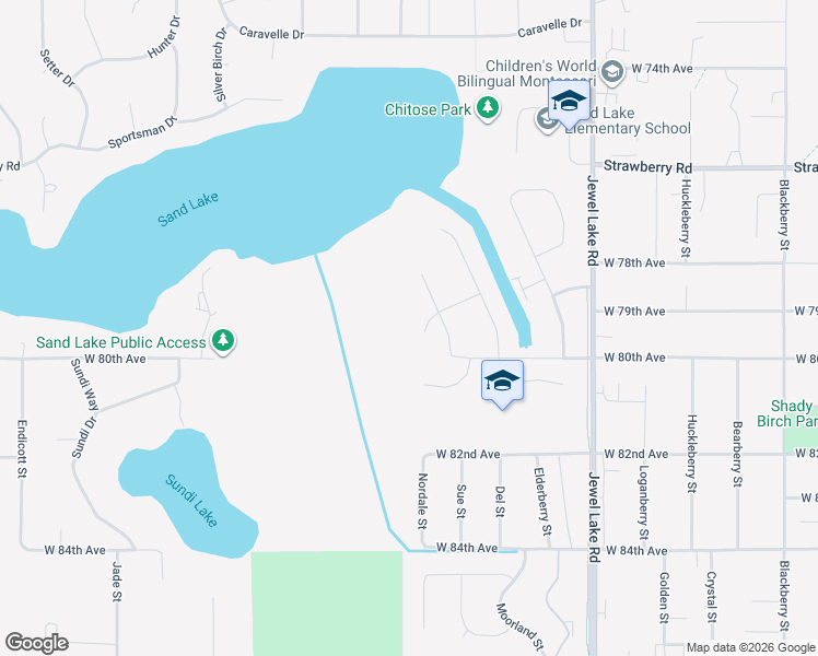 map of restaurants, bars, coffee shops, grocery stores, and more near 4221 Victoria Circle in Anchorage