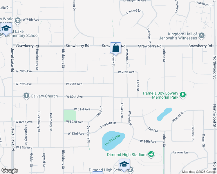 map of restaurants, bars, coffee shops, grocery stores, and more near 7921 Cranberry Street in Anchorage