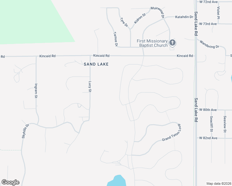 map of restaurants, bars, coffee shops, grocery stores, and more near 7950 Gate Creek Drive in Anchorage
