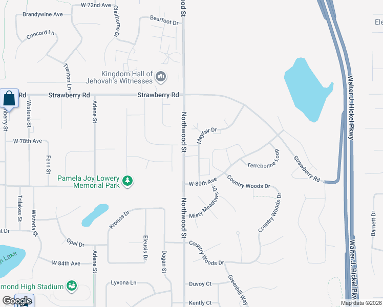 map of restaurants, bars, coffee shops, grocery stores, and more near 7830 Mayfair Drive in Anchorage