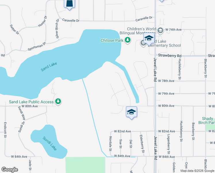 map of restaurants, bars, coffee shops, grocery stores, and more near 4221 Victoria Circle in Anchorage