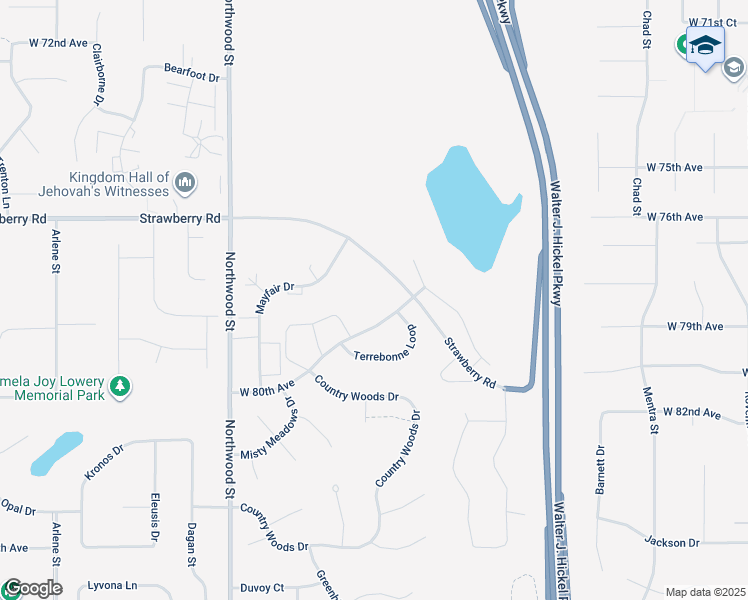 map of restaurants, bars, coffee shops, grocery stores, and more near 1851 West 80th Avenue in Anchorage