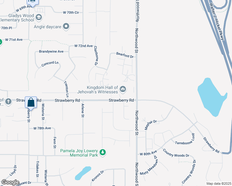 map of restaurants, bars, coffee shops, grocery stores, and more near 7520 Bearfoot Circle in Anchorage