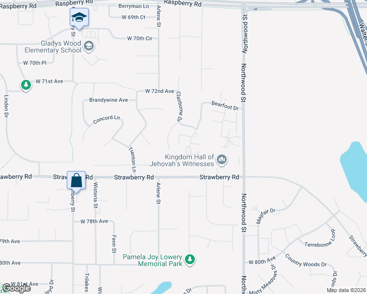 map of restaurants, bars, coffee shops, grocery stores, and more near 7431 Clairborne Circle in Anchorage