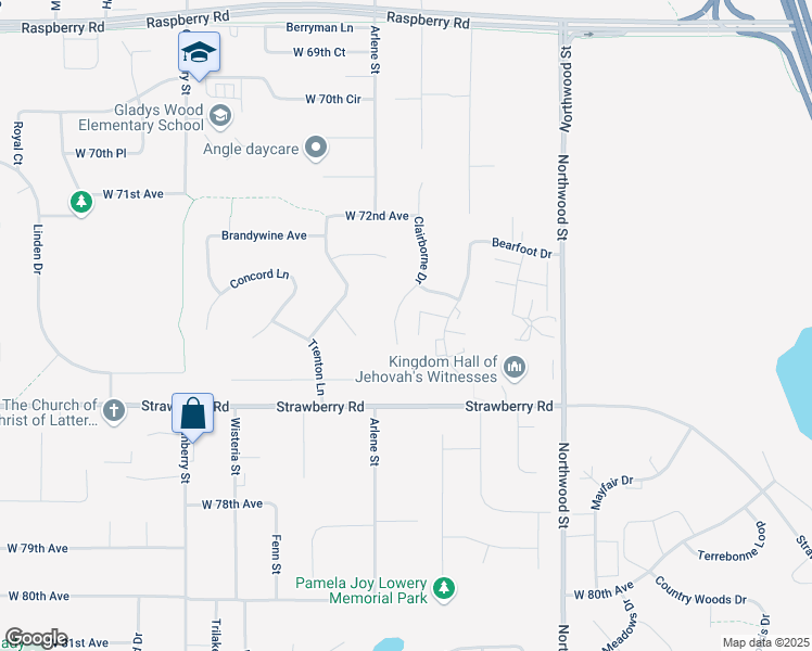 map of restaurants, bars, coffee shops, grocery stores, and more near 7431 Clairborne Circle in Anchorage