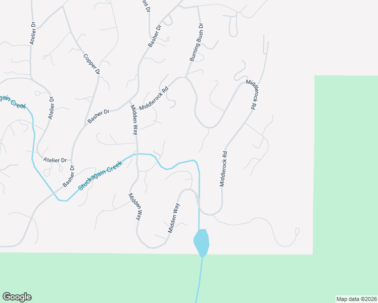 map of restaurants, bars, coffee shops, grocery stores, and more near 10101 Middlerock Rd in Anchorage