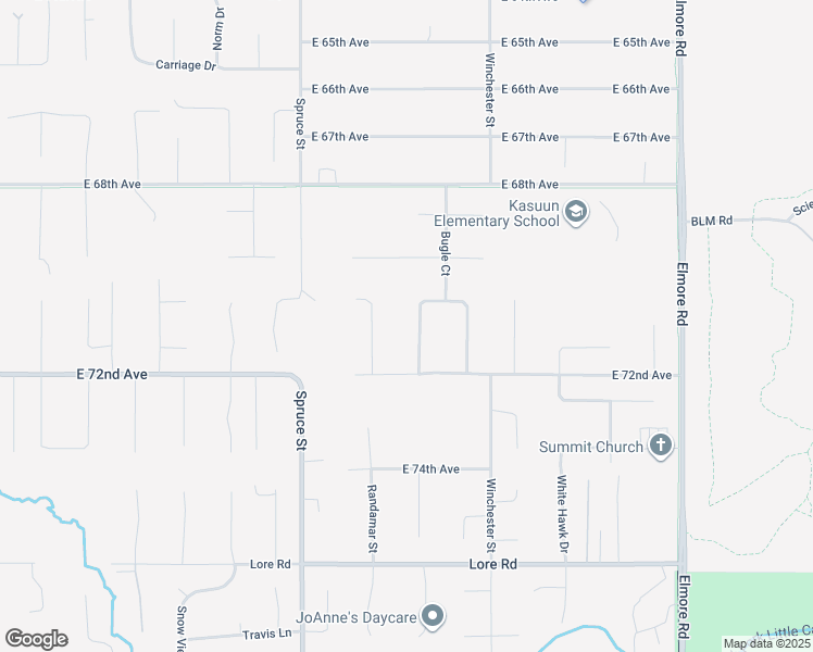 map of restaurants, bars, coffee shops, grocery stores, and more near 7120 Henderson Loop in Anchorage