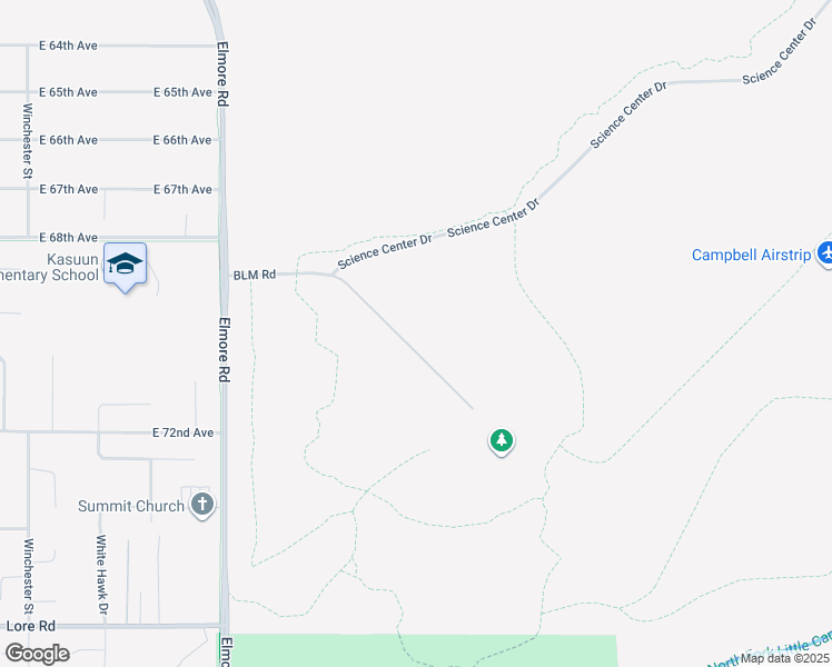 map of restaurants, bars, coffee shops, grocery stores, and more near 4380 BLM Road in Anchorage