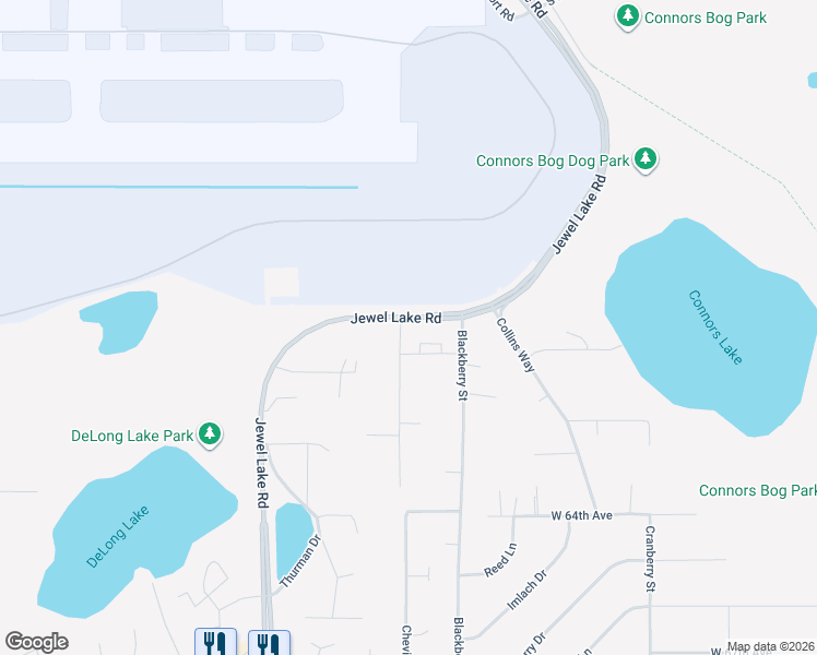 map of restaurants, bars, coffee shops, grocery stores, and more near in Anchorage