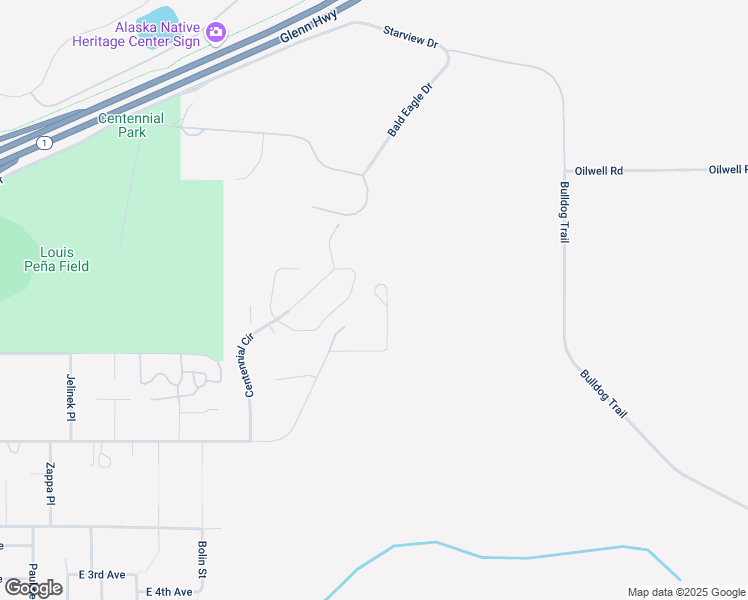 map of restaurants, bars, coffee shops, grocery stores, and more near 9141 Peck Avenue in Anchorage
