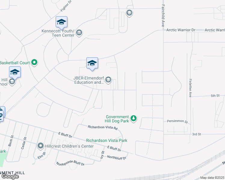 map of restaurants, bars, coffee shops, grocery stores, and more near 4106-4108 Bullard Ave in Anchorage
