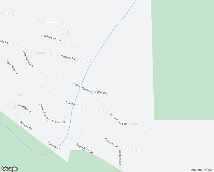 map of restaurants, bars, coffee shops, grocery stores, and more near 26245 Vallihi Circle in Anchorage