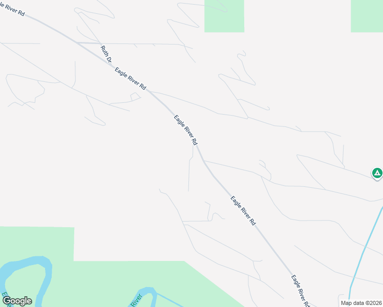 map of restaurants, bars, coffee shops, grocery stores, and more near 25320 Eagle River Road in Anchorage