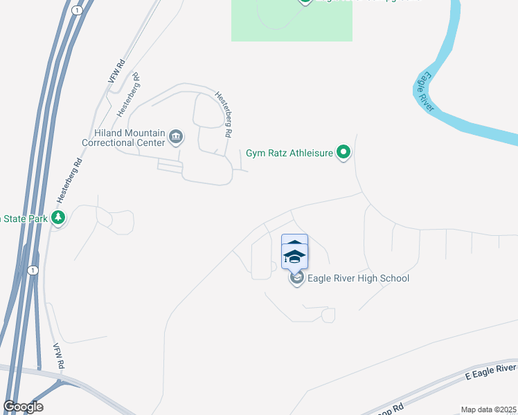 map of restaurants, bars, coffee shops, grocery stores, and more near 8701 Yosemite Drive in Anchorage