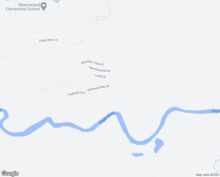 map of restaurants, bars, coffee shops, grocery stores, and more near 20842 Trailhead Avenue in Anchorage