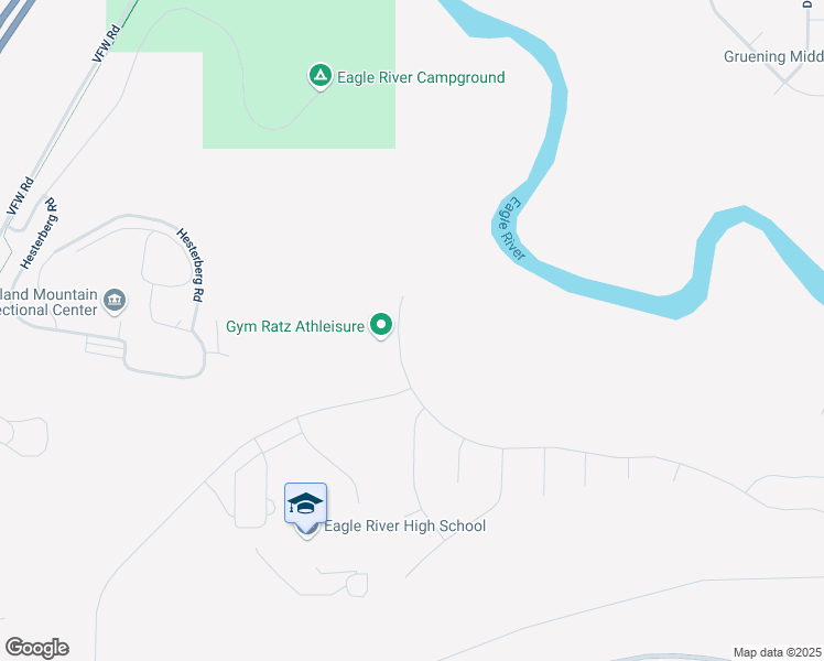 map of restaurants, bars, coffee shops, grocery stores, and more near 16655 Yellowstone Circle in Anchorage