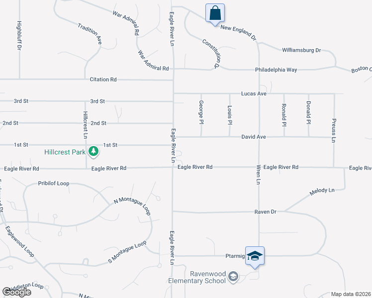 map of restaurants, bars, coffee shops, grocery stores, and more near in Anchorage
