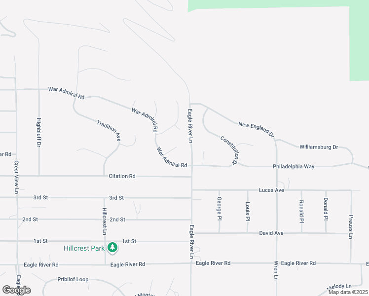 map of restaurants, bars, coffee shops, grocery stores, and more near 19932 Grant Circle in Anchorage