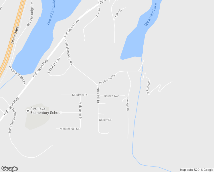 map of restaurants, bars, coffee shops, grocery stores, and more near 14011 Knob Hill Drive in Anchorage