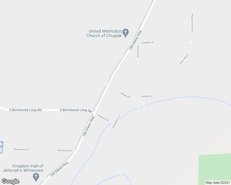 map of restaurants, bars, coffee shops, grocery stores, and more near 19822 Gilbert Road in Anchorage