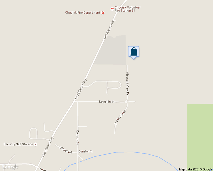 map of restaurants, bars, coffee shops, grocery stores, and more near 16533 Old Glenn Highway in Anchorage