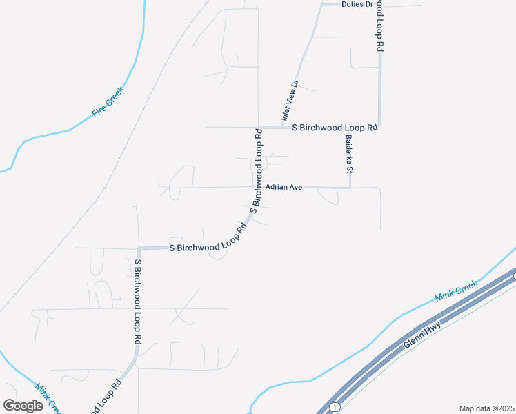 map of restaurants, bars, coffee shops, grocery stores, and more near 18907 South Birchwood Loop Road in Anchorage