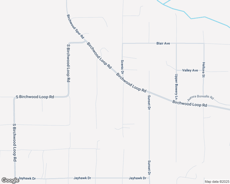 map of restaurants, bars, coffee shops, grocery stores, and more near 20814 Scenic Drive in Anchorage