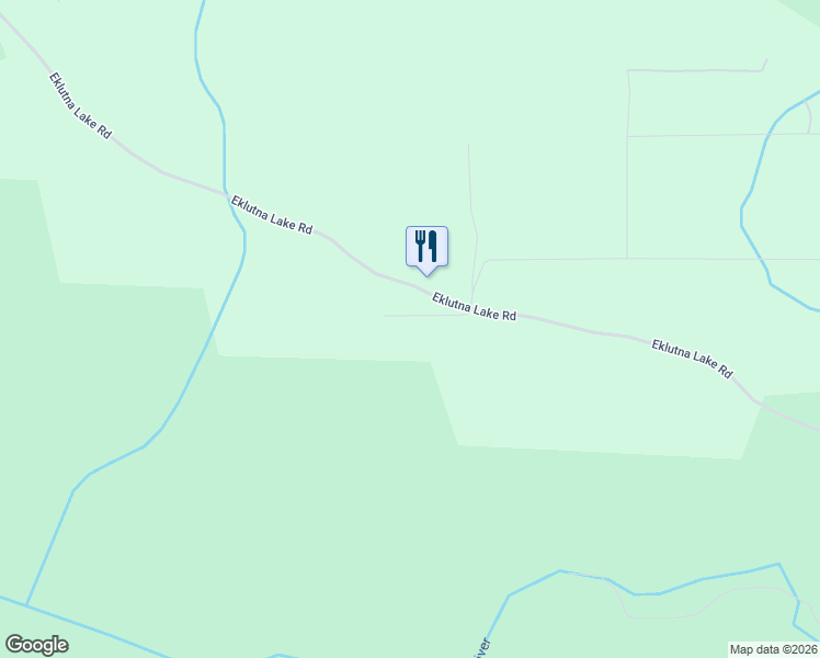 map of restaurants, bars, coffee shops, grocery stores, and more near 37586 Eklutna Lake Road in Anchorage