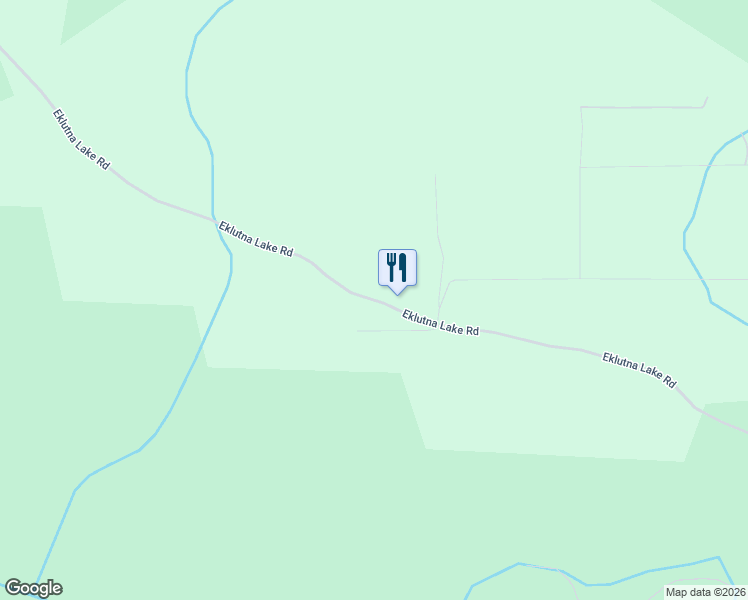 map of restaurants, bars, coffee shops, grocery stores, and more near 37586 Eklutna Lake Road in Anchorage