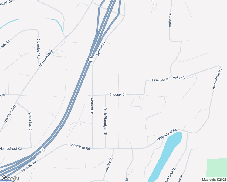 map of restaurants, bars, coffee shops, grocery stores, and more near 21632 Gorsuch Street in Anchorage