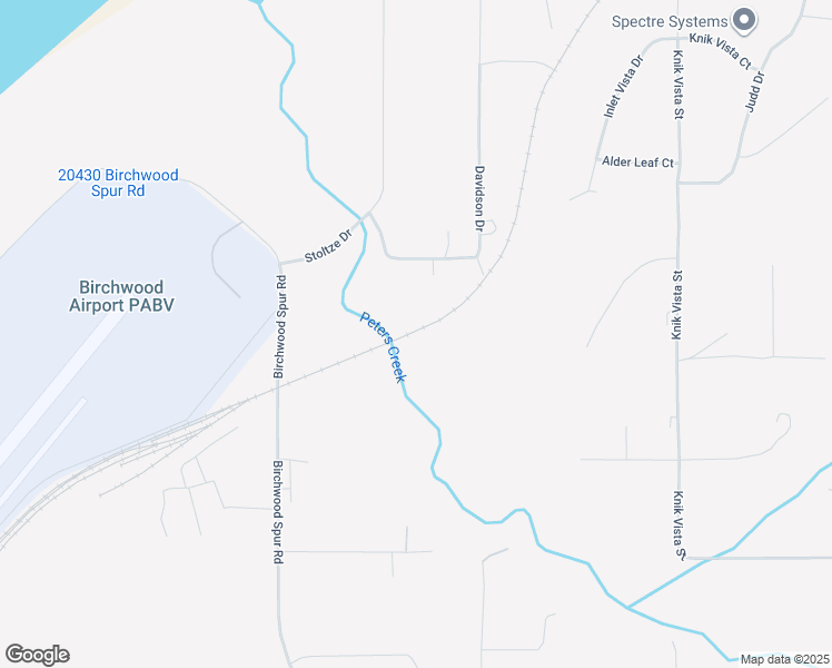 map of restaurants, bars, coffee shops, grocery stores, and more near 22043 Stoltze Drive in Anchorage