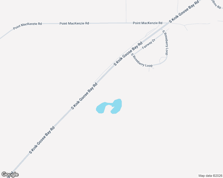 map of restaurants, bars, coffee shops, grocery stores, and more near 13601 South Knik Goose Bay Road in Wasilla