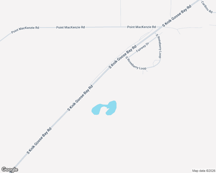 map of restaurants, bars, coffee shops, grocery stores, and more near 13601 South Knik Goose Bay Road in Wasilla