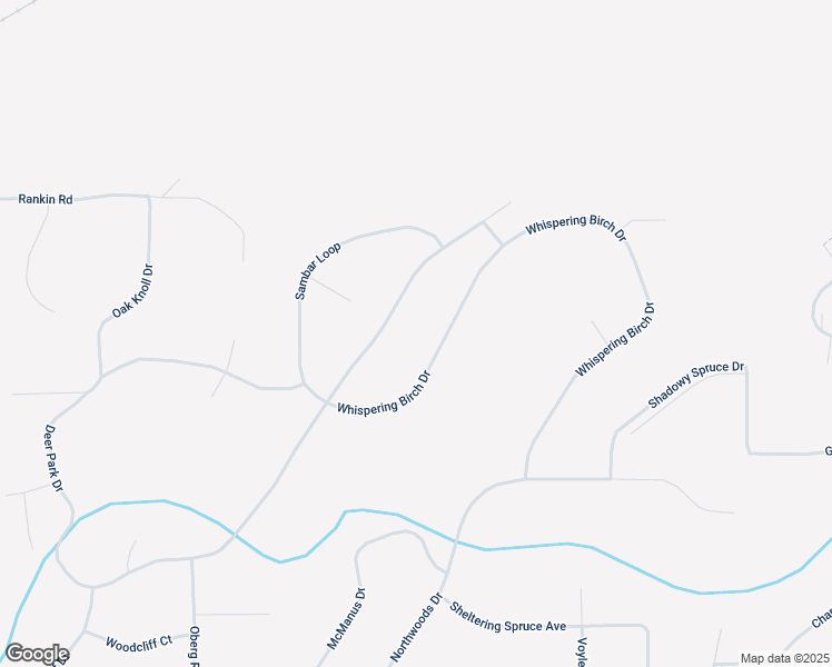 map of restaurants, bars, coffee shops, grocery stores, and more near 23107 Whispering Birch Drive in Anchorage