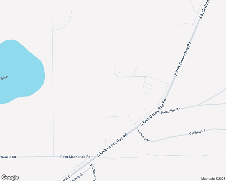 map of restaurants, bars, coffee shops, grocery stores, and more near 14074 West Sandy Hills Circle in Wasilla