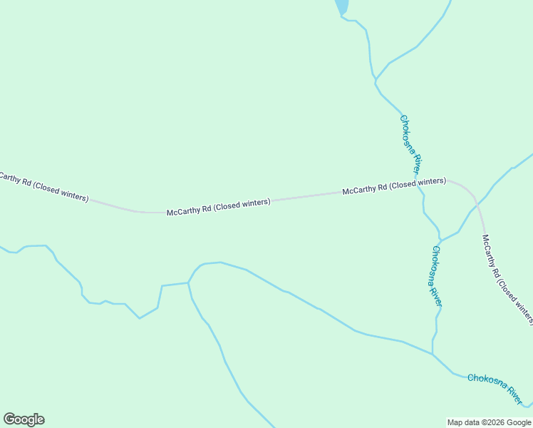 map of restaurants, bars, coffee shops, grocery stores, and more near McCarthy Road in Chitina