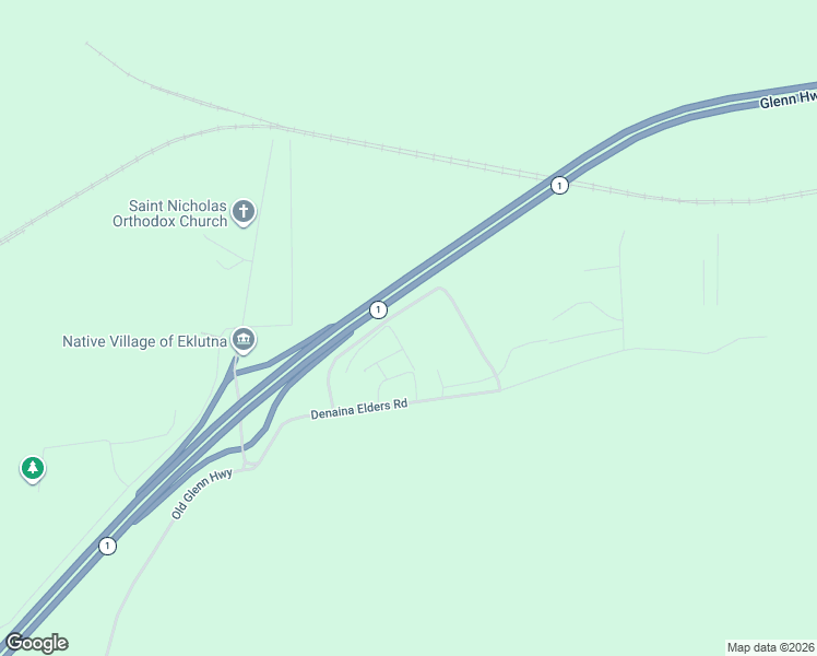 map of restaurants, bars, coffee shops, grocery stores, and more near 28350 Glacier Loop Road in Anchorage
