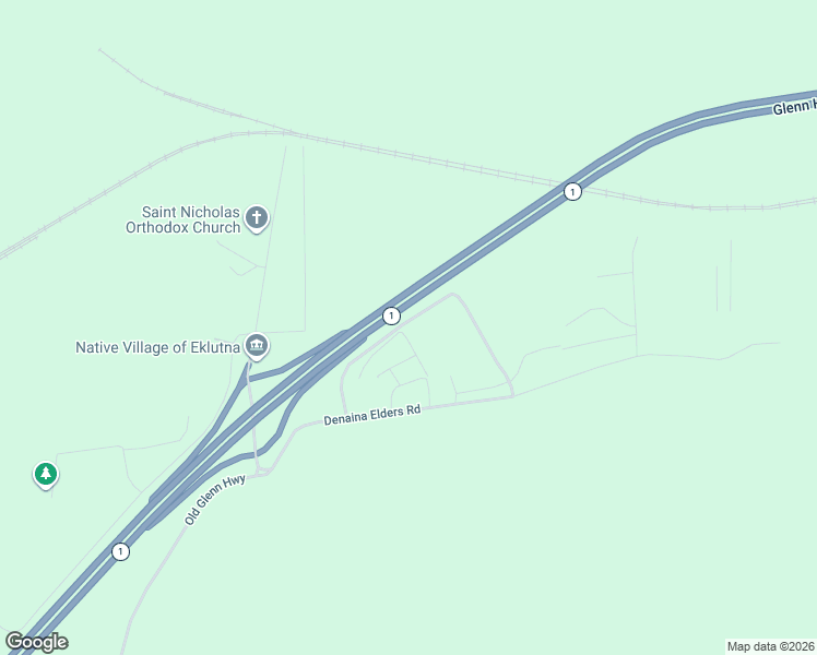 map of restaurants, bars, coffee shops, grocery stores, and more near 28350 Glacier Loop Road in Anchorage