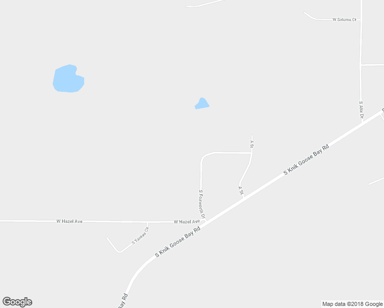 map of restaurants, bars, coffee shops, grocery stores, and more near 8184 South Foxworth Drive in Wasilla