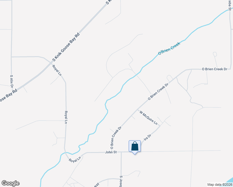 map of restaurants, bars, coffee shops, grocery stores, and more near 9162 O Grady Drive in Wasilla
