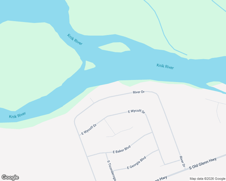 map of restaurants, bars, coffee shops, grocery stores, and more near 9030 River Drive in Palmer