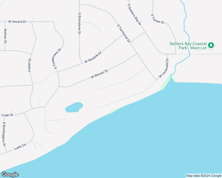 map of restaurants, bars, coffee shops, grocery stores, and more near 6960 West Gruening Place in Wasilla