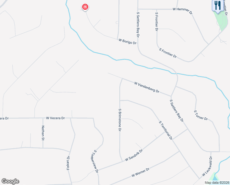 map of restaurants, bars, coffee shops, grocery stores, and more near 7060 West Brimstone Drive in Wasilla