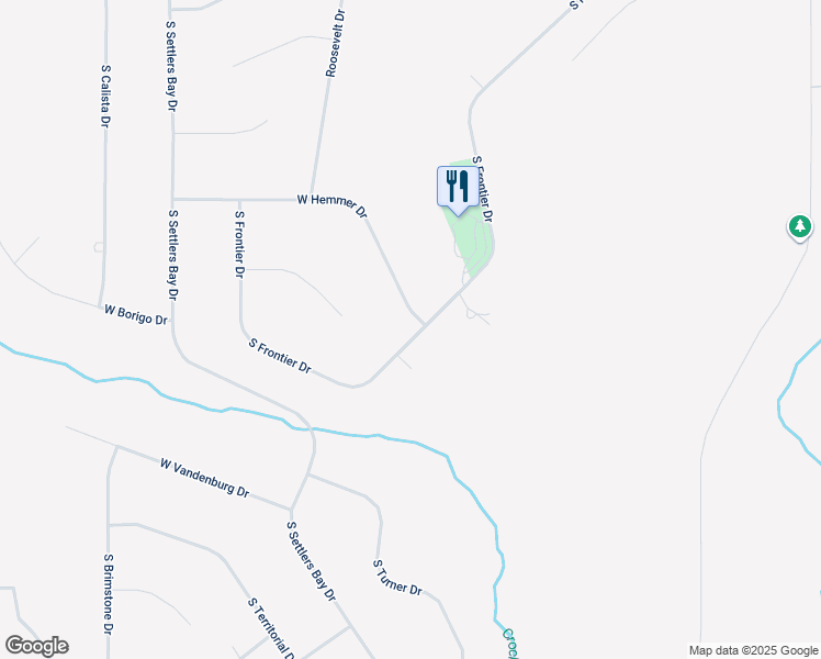 map of restaurants, bars, coffee shops, grocery stores, and more near 7191 South Frontier Drive in Wasilla