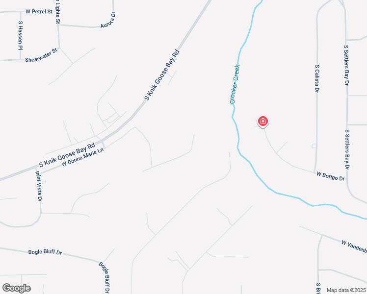 map of restaurants, bars, coffee shops, grocery stores, and more near 7589 West Overview Circle in Wasilla